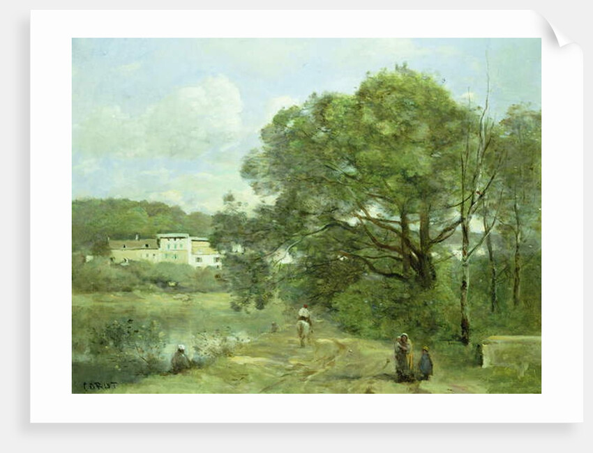 Ville d'Avray by Jean Baptiste Camille Corot
