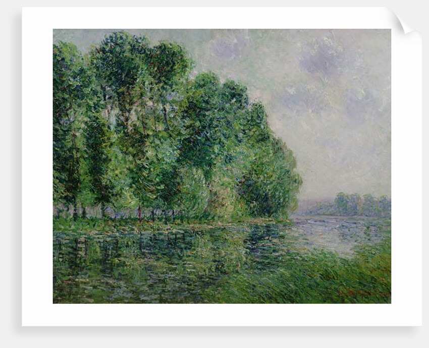 Landscape by the sea by Gustave Loiseau