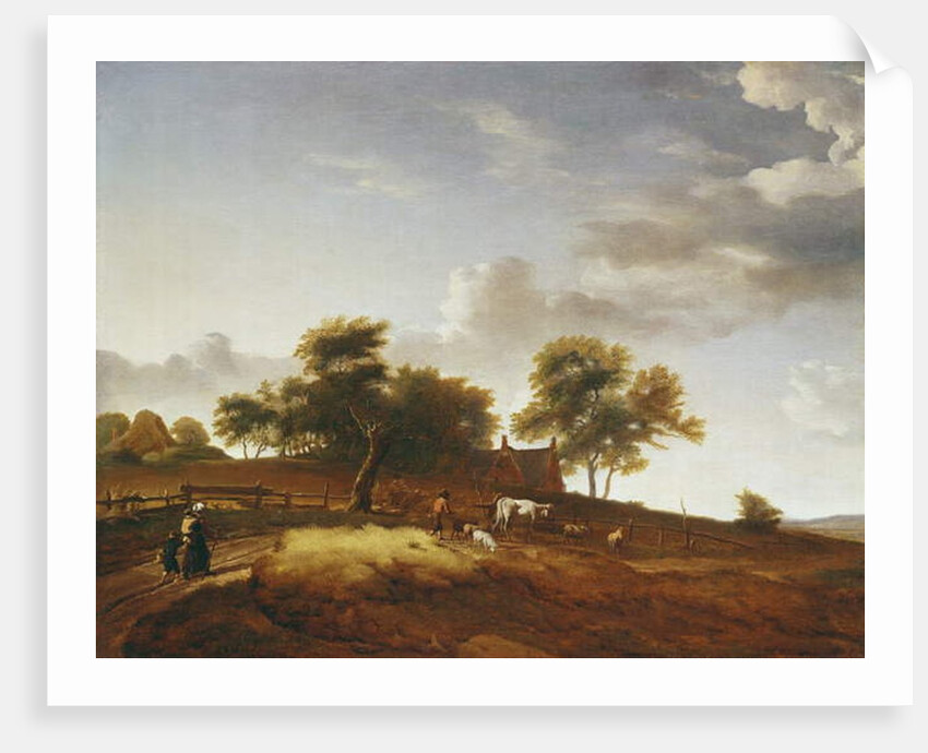 A Landscape by Adriaen van de Velde