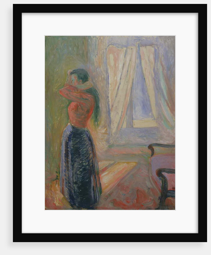 Femme à la Toilette, 1892 by Edvard Munch