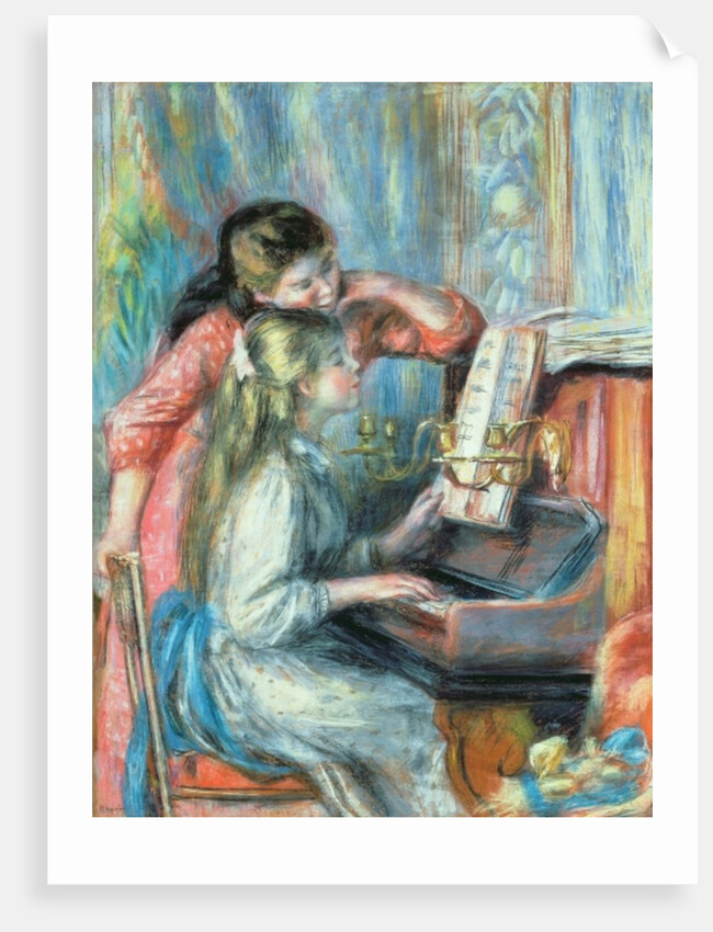 Young Girls at the Piano, 1892 by Pierre Auguste Renoir