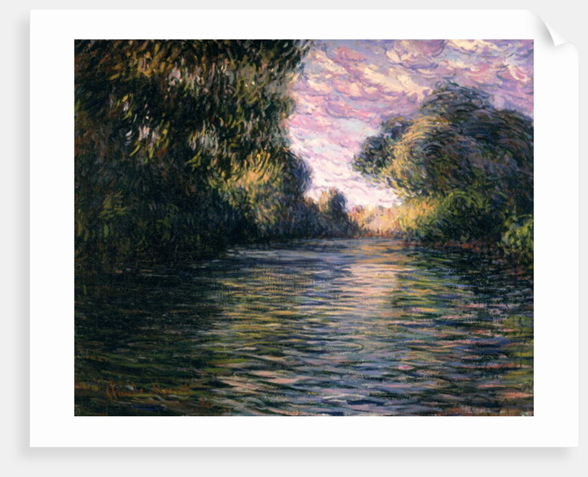 Morning on the Seine, 1897 by Claude Monet