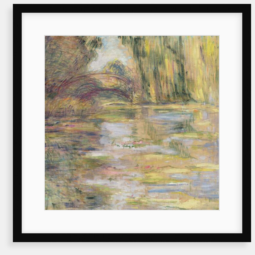 Waterlily Pond: The Bridge by Claude Monet