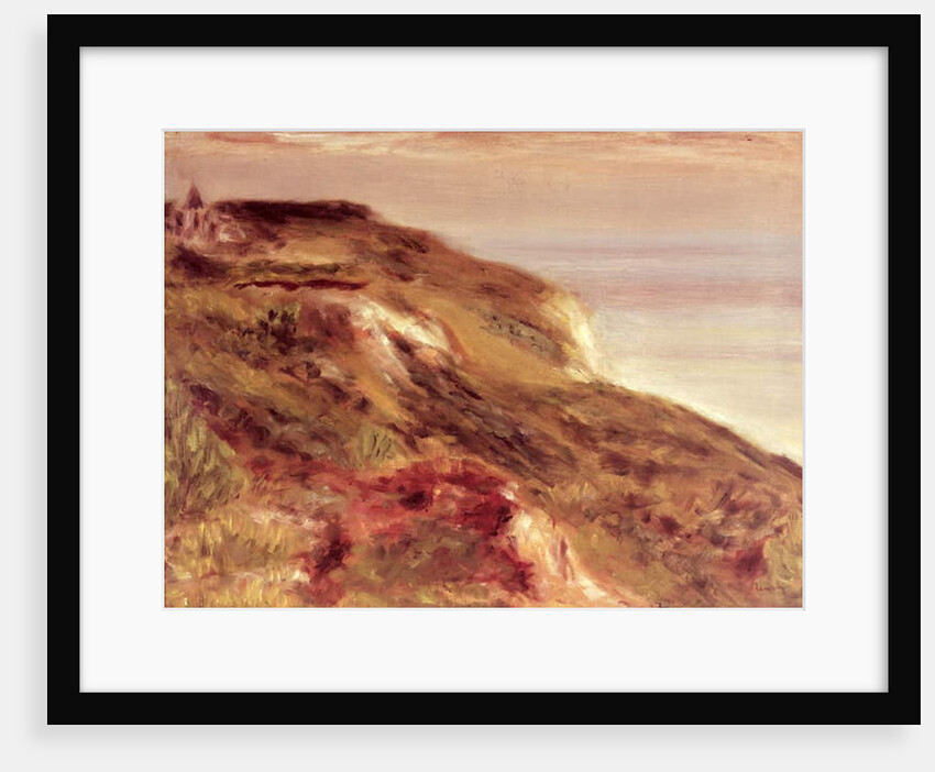 Church on a Clifftop by Pierre Auguste Renoir