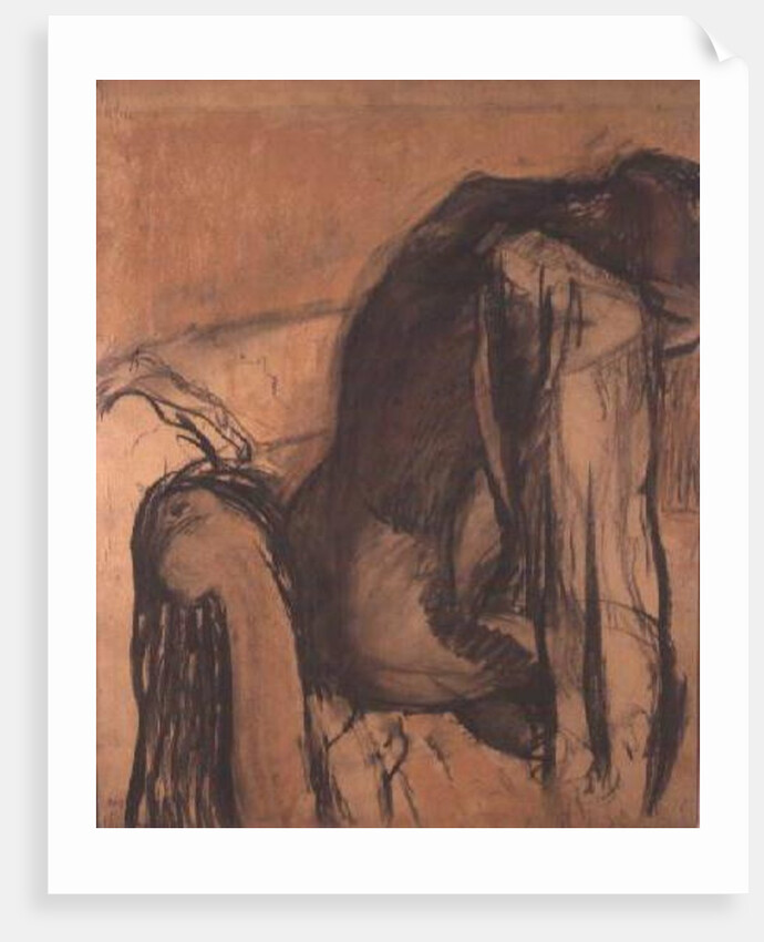 After the Bath, 1905-7 by Edgar Degas