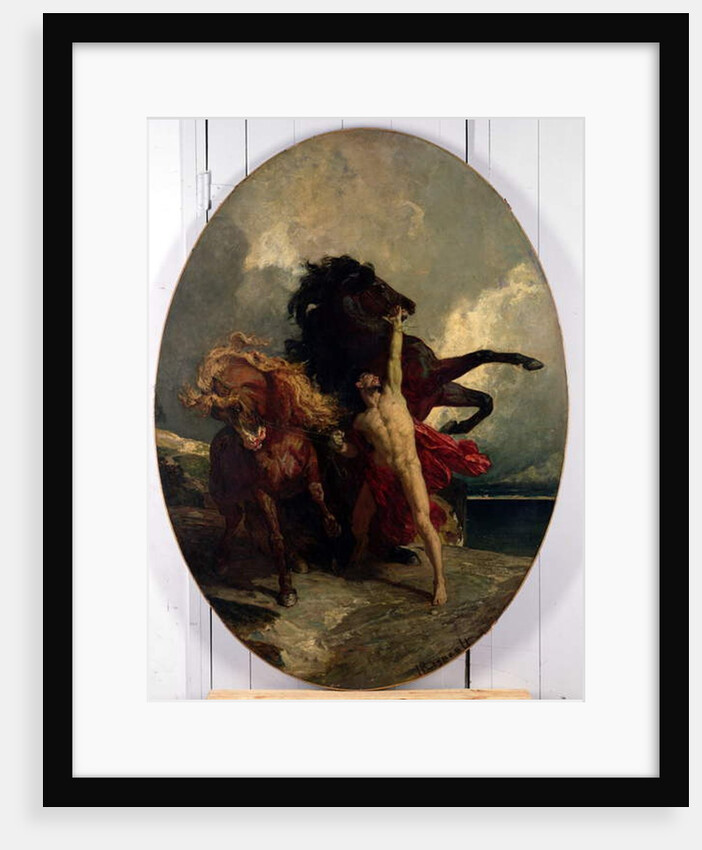 Automedon with the Horses of Achilles by Henri Alexandre Georges Regnault