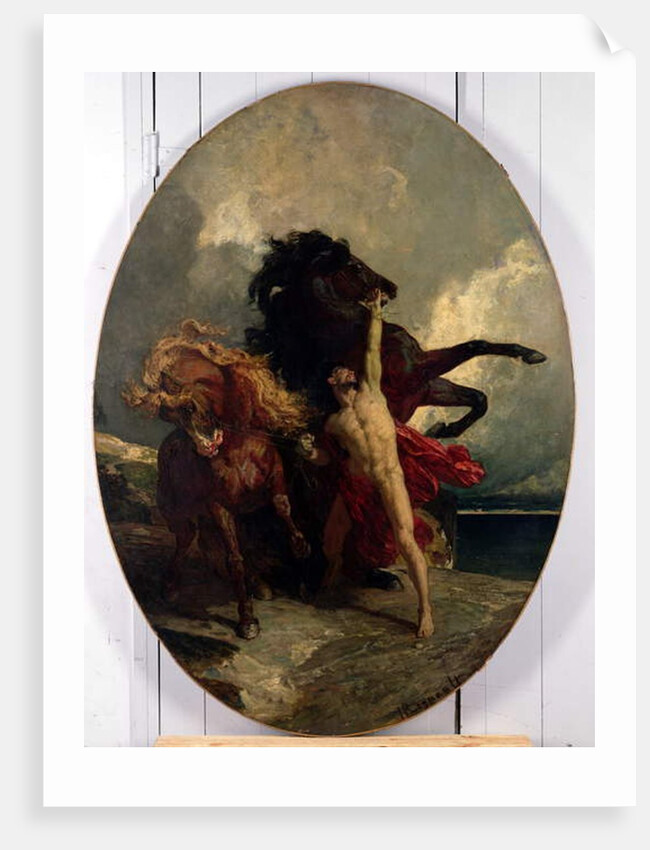 Automedon with the Horses of Achilles by Henri Alexandre Georges Regnault