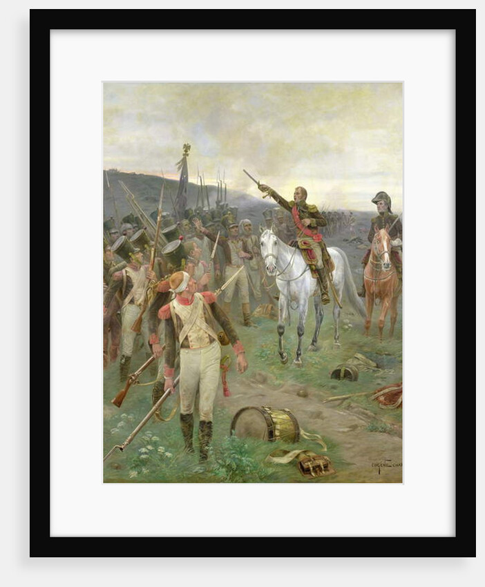 Marshal Ney rallying the troops at Waterloo, 1898 by Eugene Chaperon
