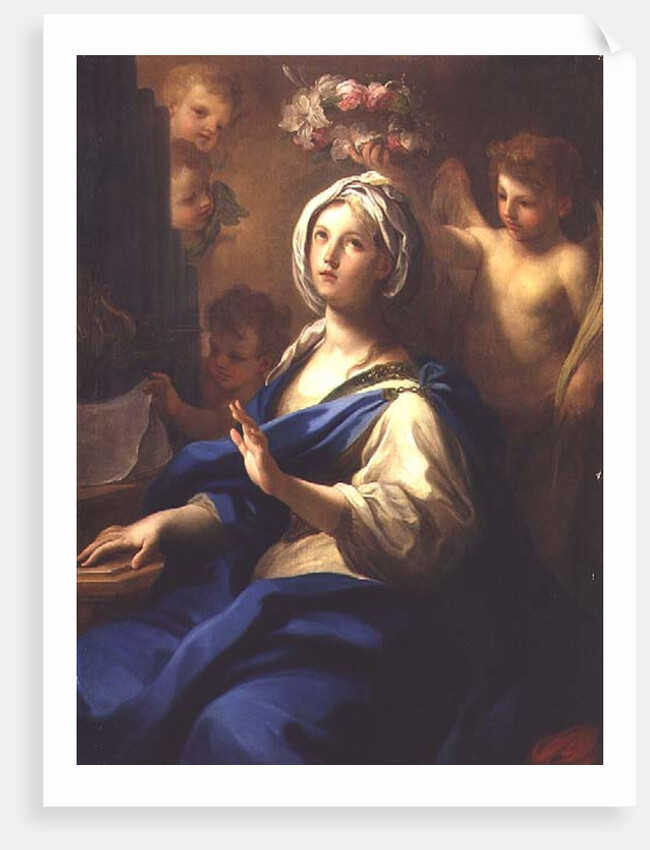 St. Cecilia by Sebastiano Conca