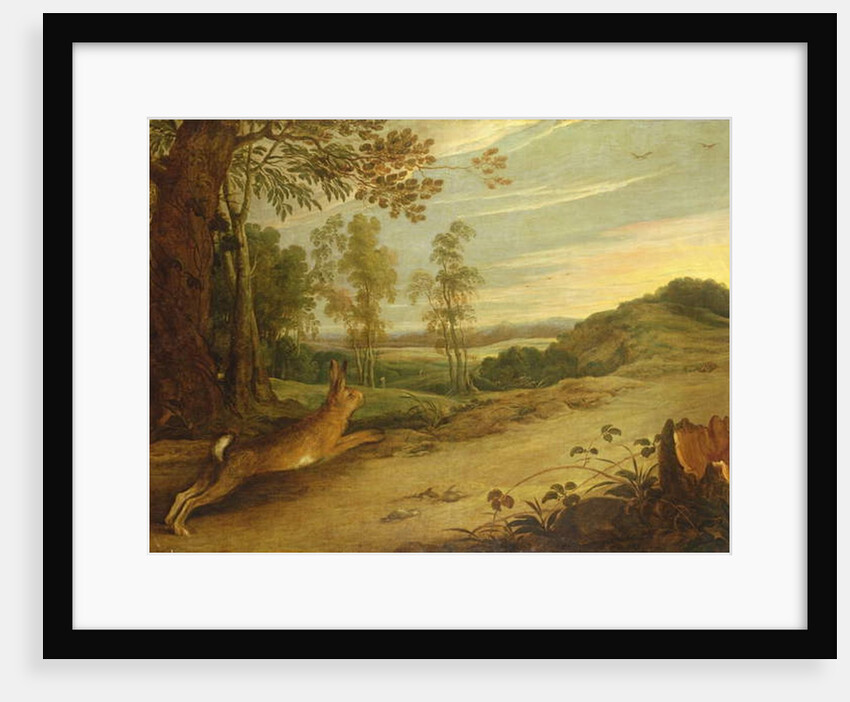 The Tortoise and the Hare, from Aesop's 'Fables' by Jan Wildens