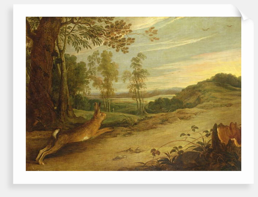The Tortoise and the Hare, from Aesop's 'Fables' by Jan Wildens