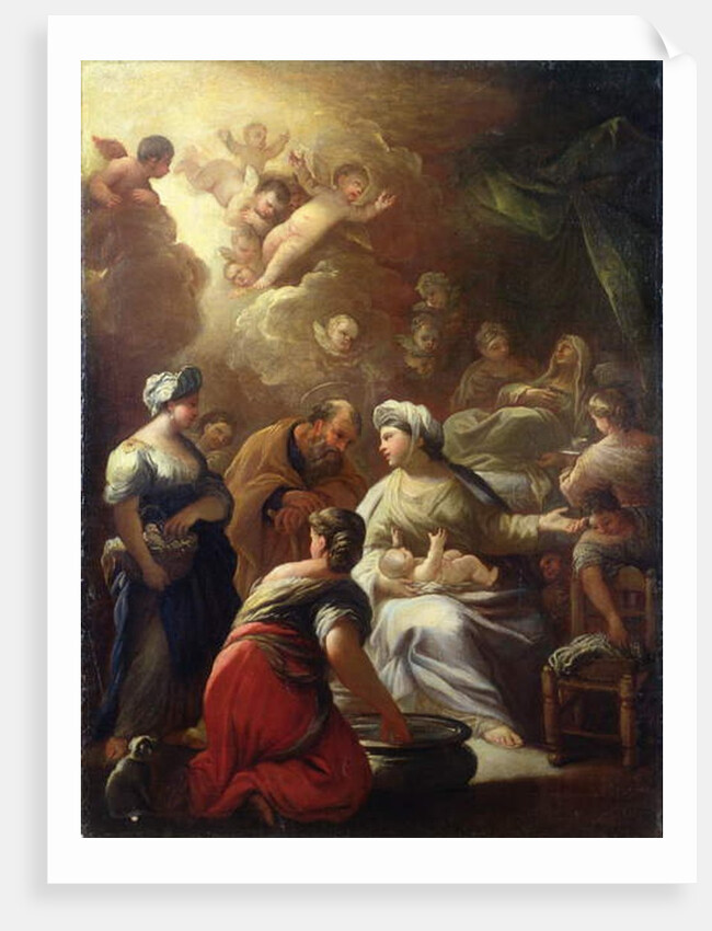 Nativity by Luca Giordano