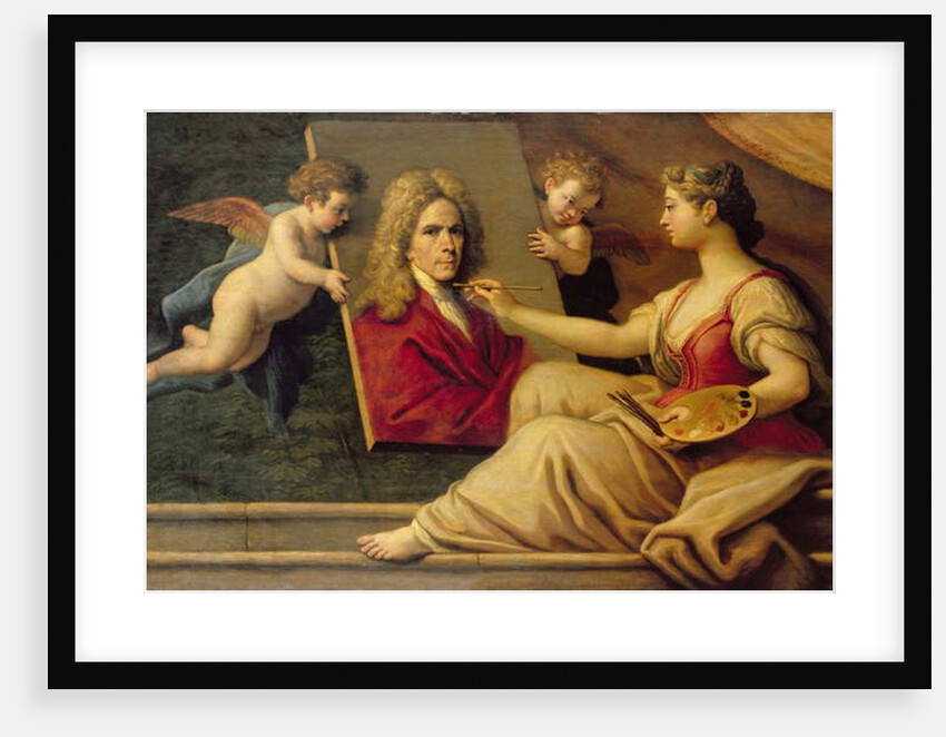 Self Portrait in an Allegory of the Arts by Paolo di Matteis