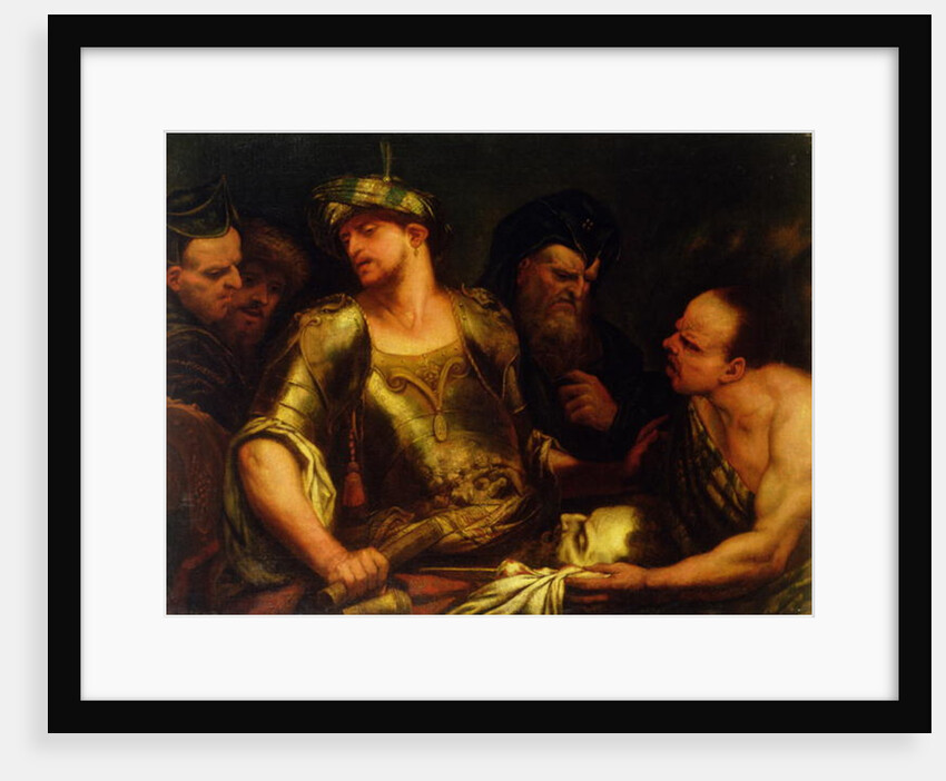 The Executioner Presents the Head of St. John the Baptist to King Herod by Giambattista Langetti