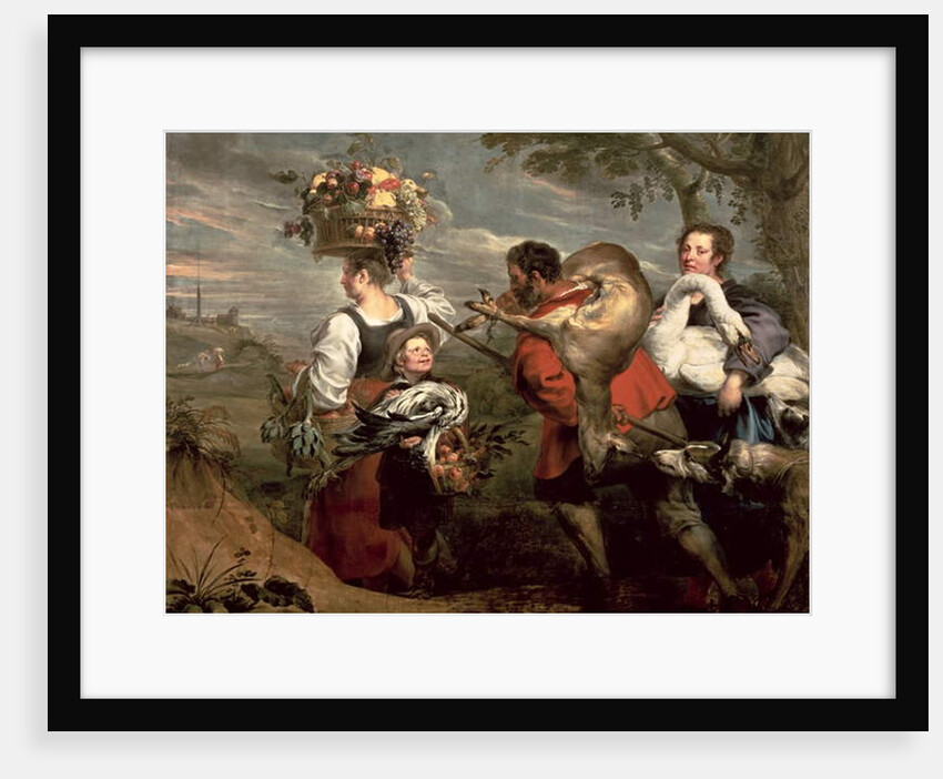 Peasants Going to Market by Peter Paul and Snyders Frans Rubens