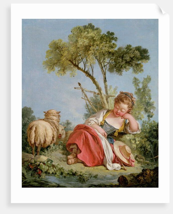 The Little Shepherdess, c.1754 by Francois Boucher