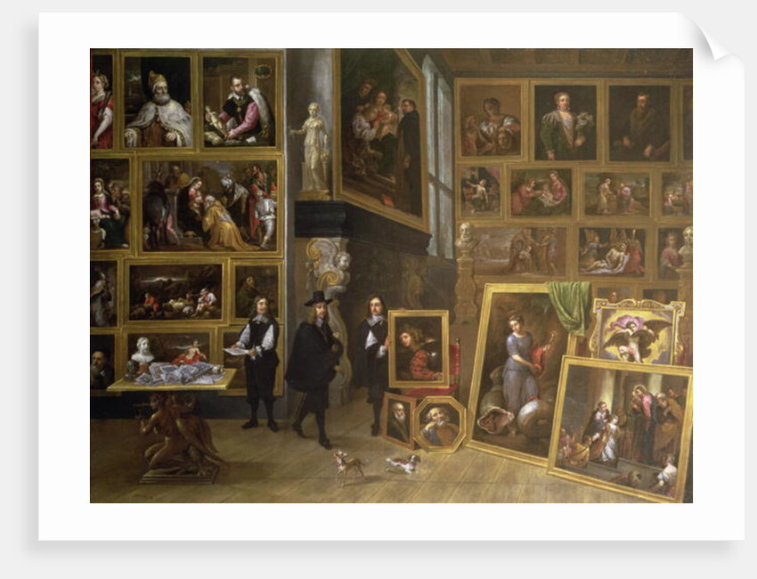 The Picture Gallery of Archduke Leopold Wilhelm by David the Younger Teniers