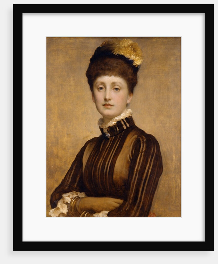 May Prinsep 1885 by Frederic Leighton