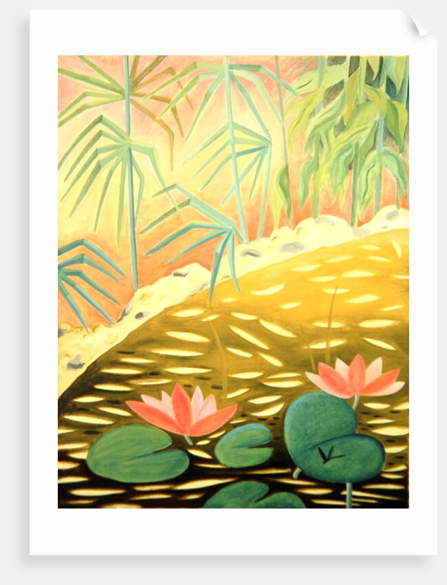 Water Lily Pond I, 1994 by Marie Hugo