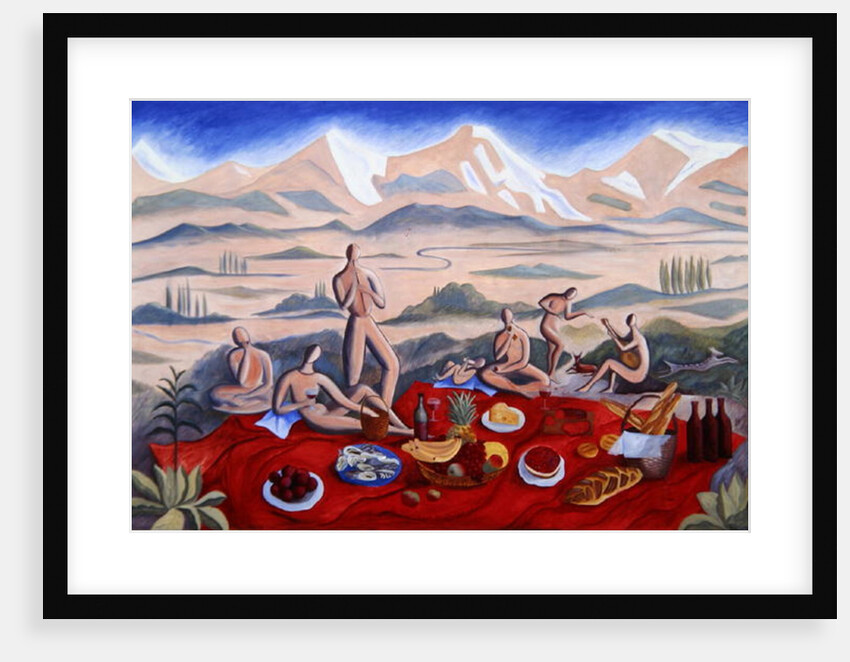 The Picnic, 1992 by Marie Hugo