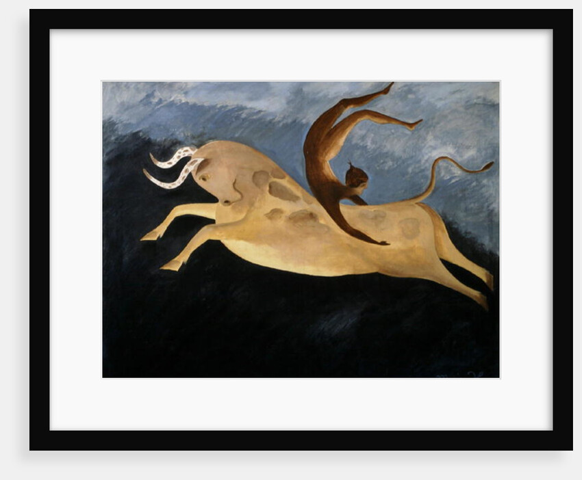 Taureau au Danseur Cretois, 1987 by Marie Hugo