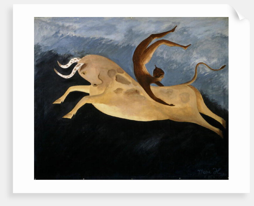 Taureau au Danseur Cretois, 1987 by Marie Hugo