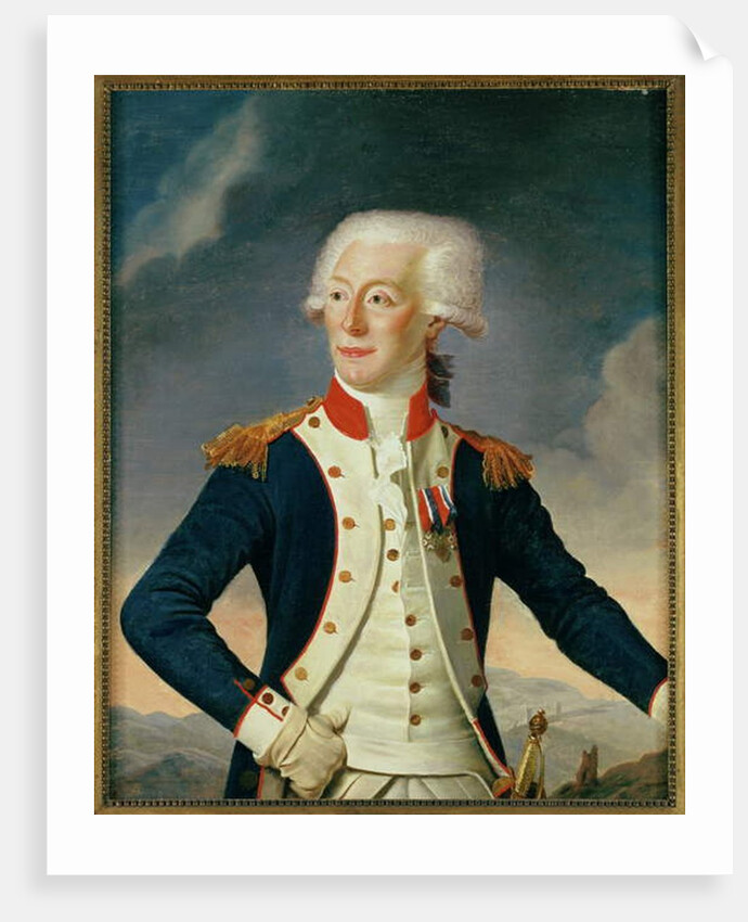 Marquis Marie-Joseph-Paul-Yves-Roch-Gilbert du Motier de Lafayette, 1790 by Joseph Boze