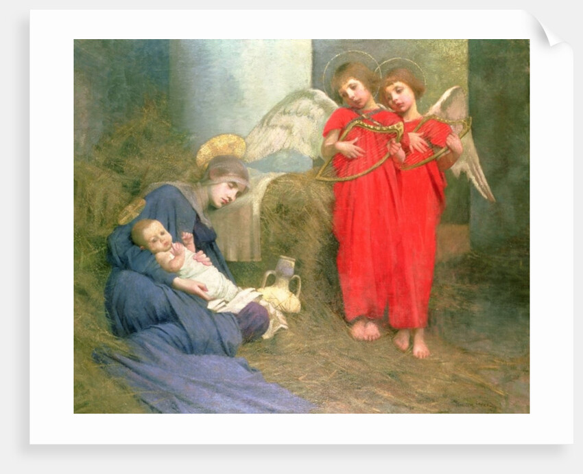 Angels Entertaining the Holy Child, 1893 by Marianne Stokes