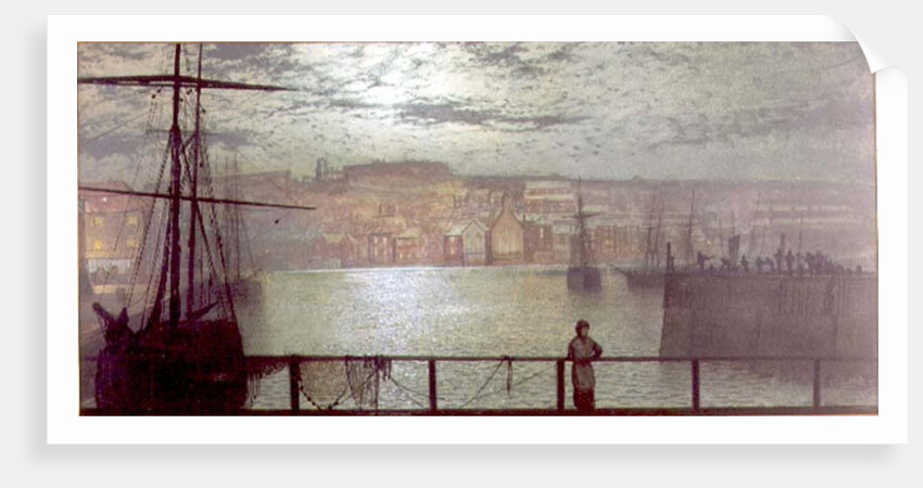 Whitby from Station Quay, 1878 by John Atkinson Grimshaw