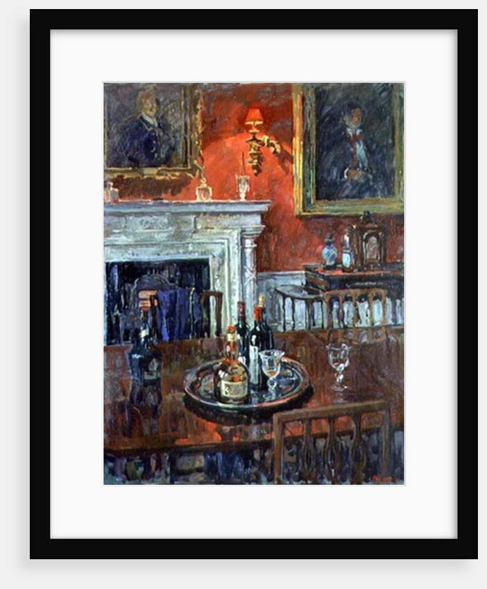 The Red Dining Room by Susan Ryder