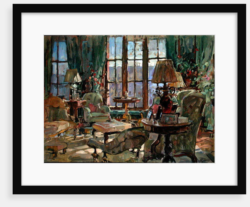 Castle Drawing Room by Susan Ryder