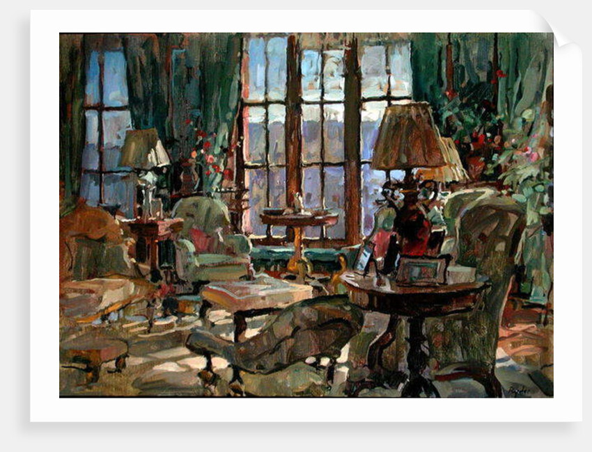 Castle Drawing Room by Susan Ryder
