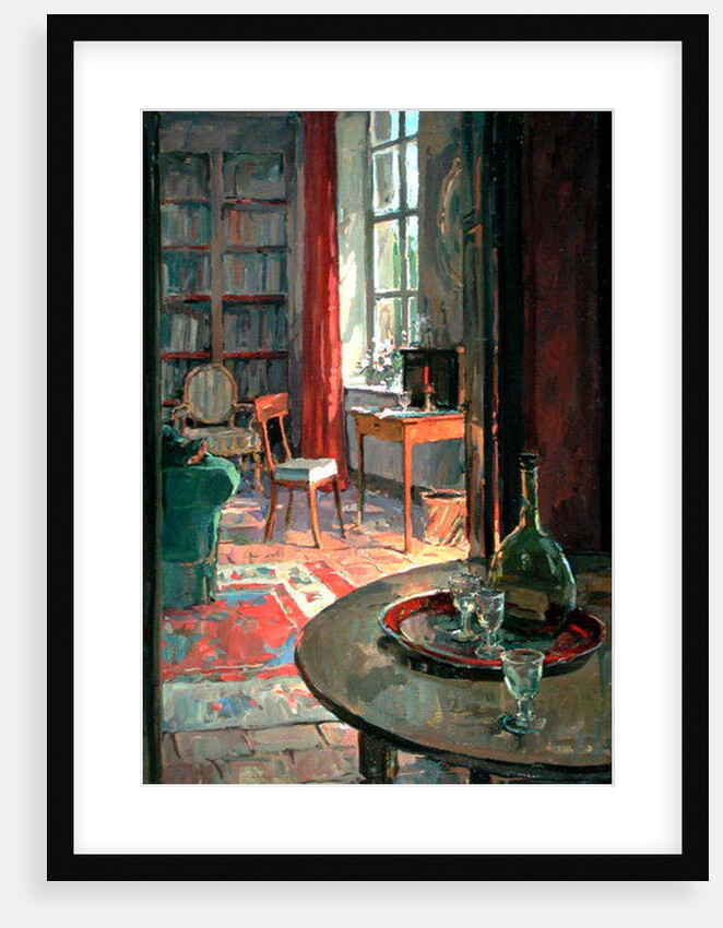 Interior at La Forge, Brittany by Susan Ryder