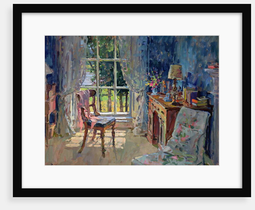 Bedroom with Lake View by Susan Ryder