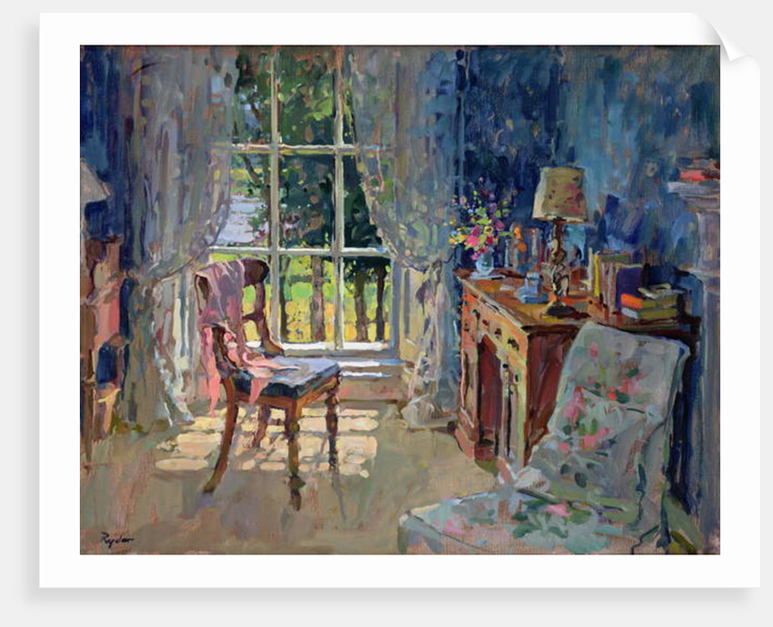 Bedroom with Lake View by Susan Ryder