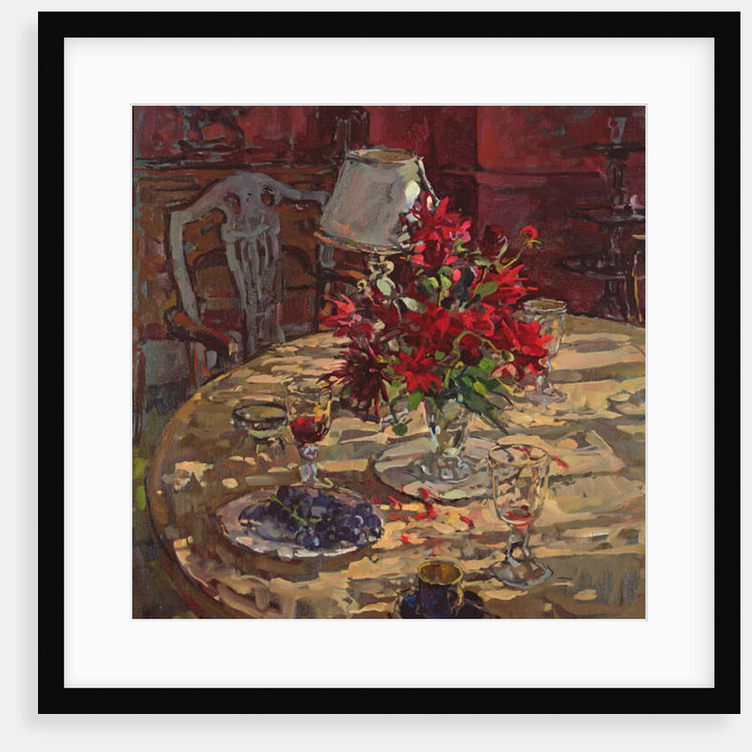 Sunlight & Dahlias by Susan Ryder