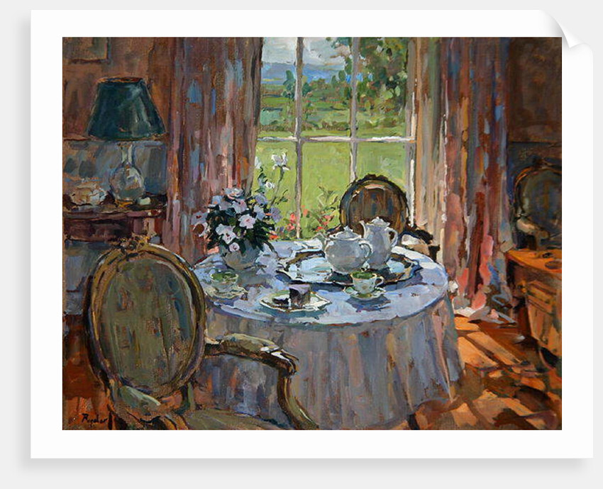 Sunlit Teatime by Susan Ryder