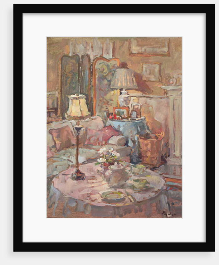 The Embroidered Screen by Susan Ryder