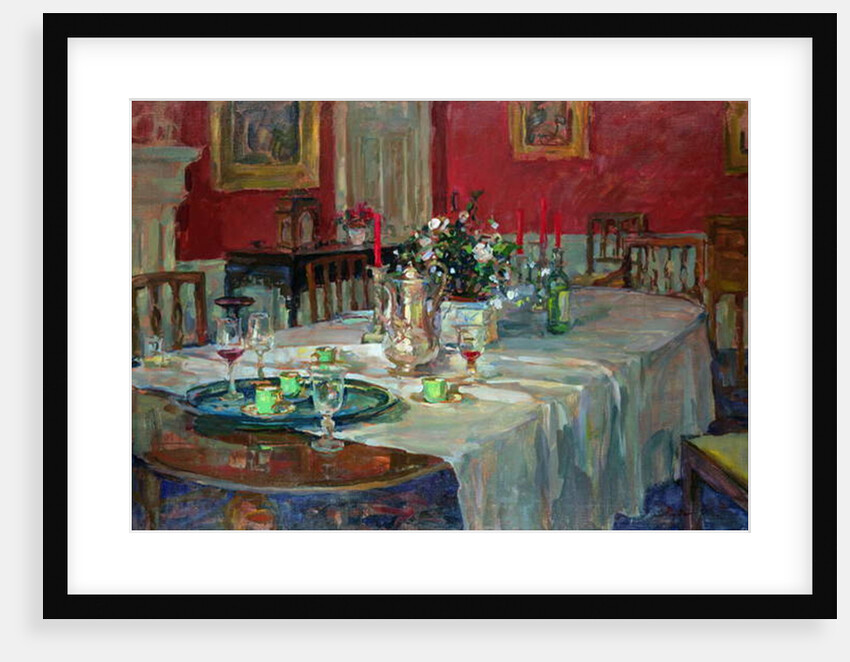 Dining Table with Silver Jug by Susan Ryder