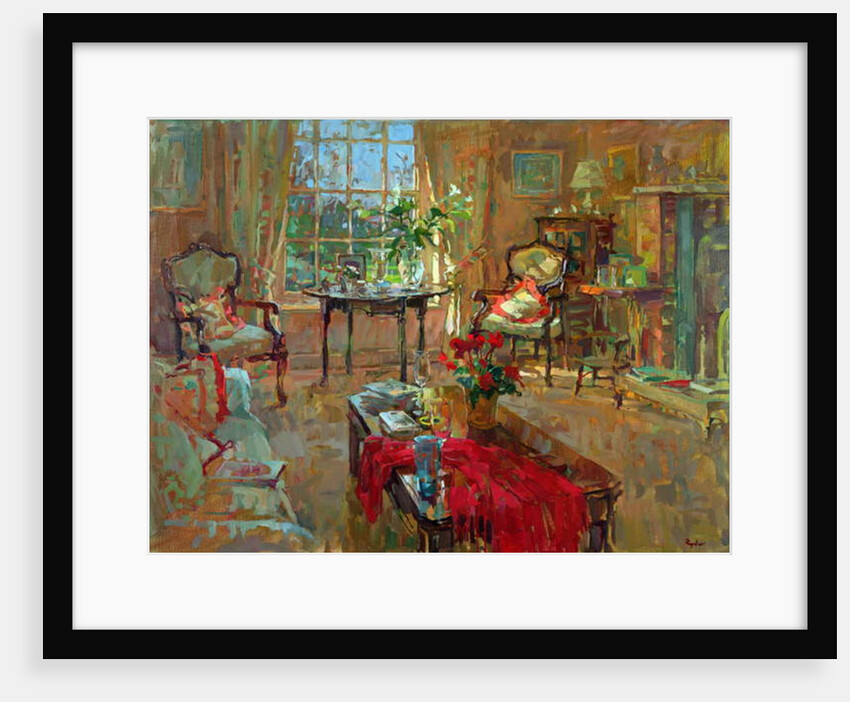 Sunlight with Lilies by Susan Ryder