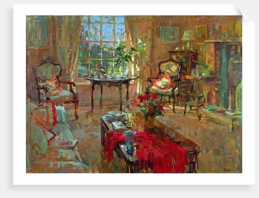 Sunlight with Lilies by Susan Ryder