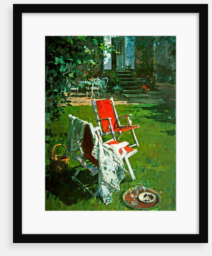 Red Chairs and Chablis by Susan Ryder