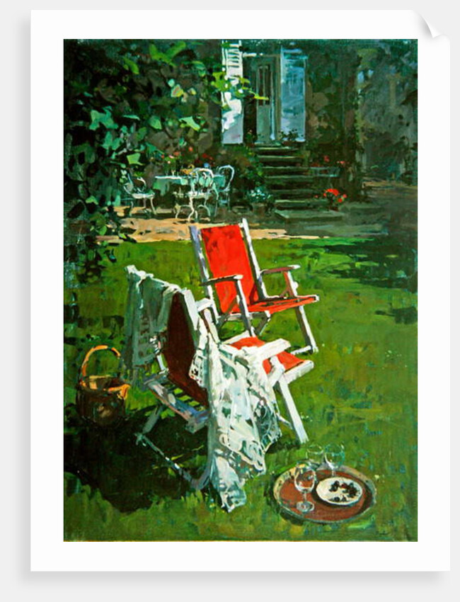 Red Chairs and Chablis by Susan Ryder
