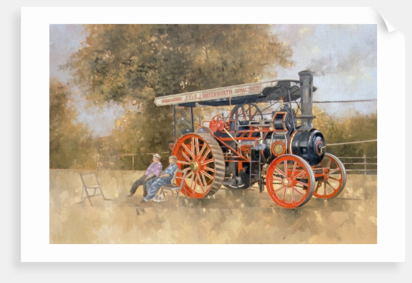 Traction Engine at the Great Eccleston Show, 1998 by Peter Miller