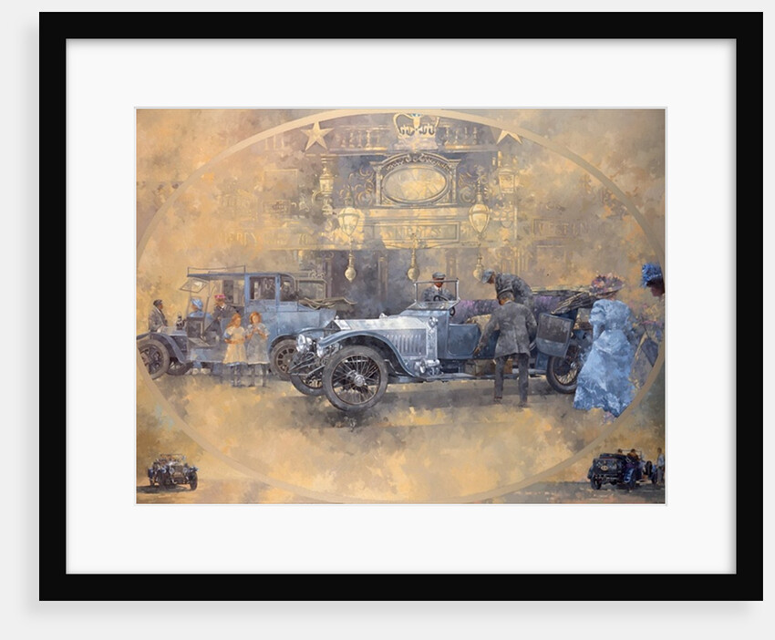 Departure for Christmas by Peter Miller
