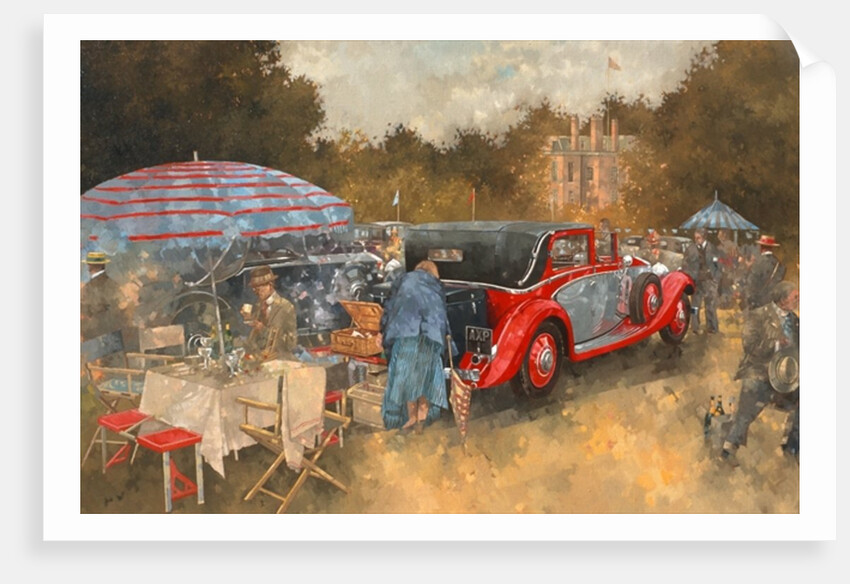 Picnic at Althorp by Peter Miller