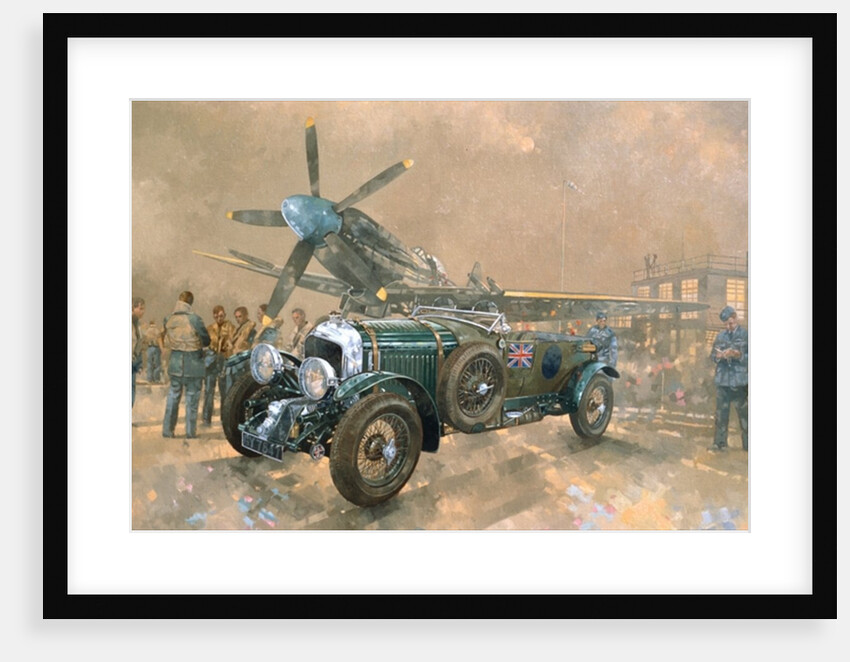 Bentley and Spitfire by Peter Miller
