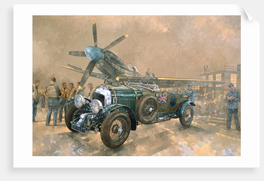 Bentley and Spitfire by Peter Miller