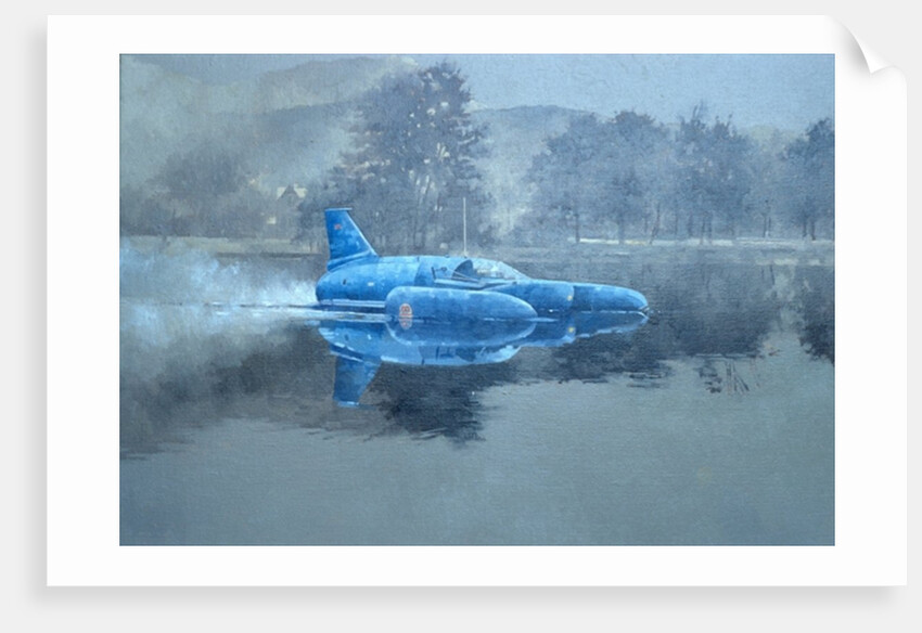 Donald Campbell and Bluebird by Peter Miller