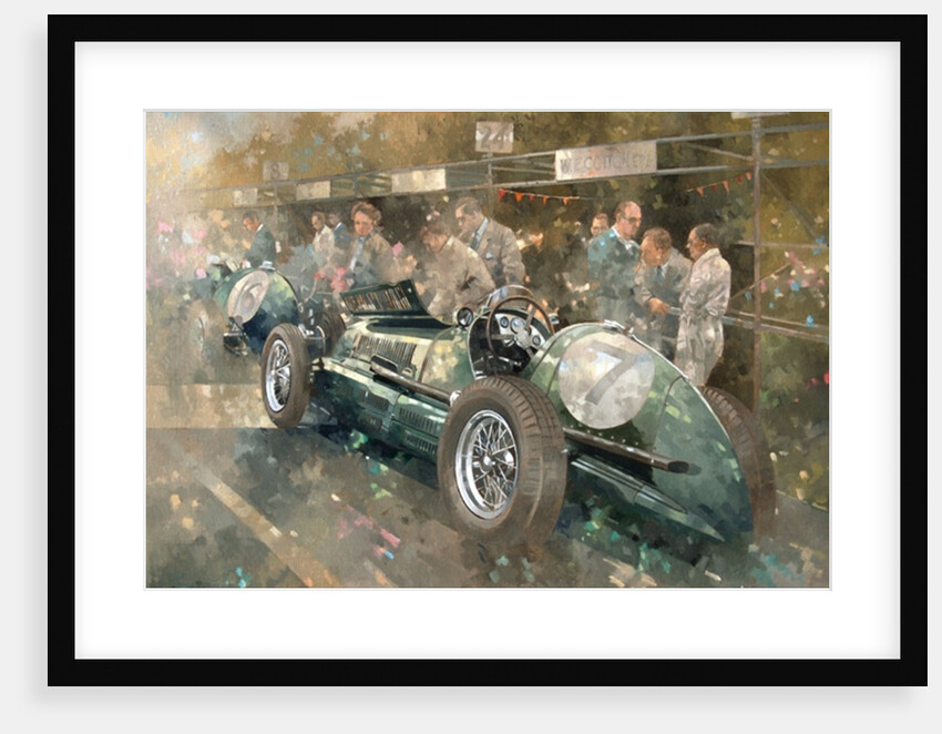 R. Parnell's Maserati by Peter Miller